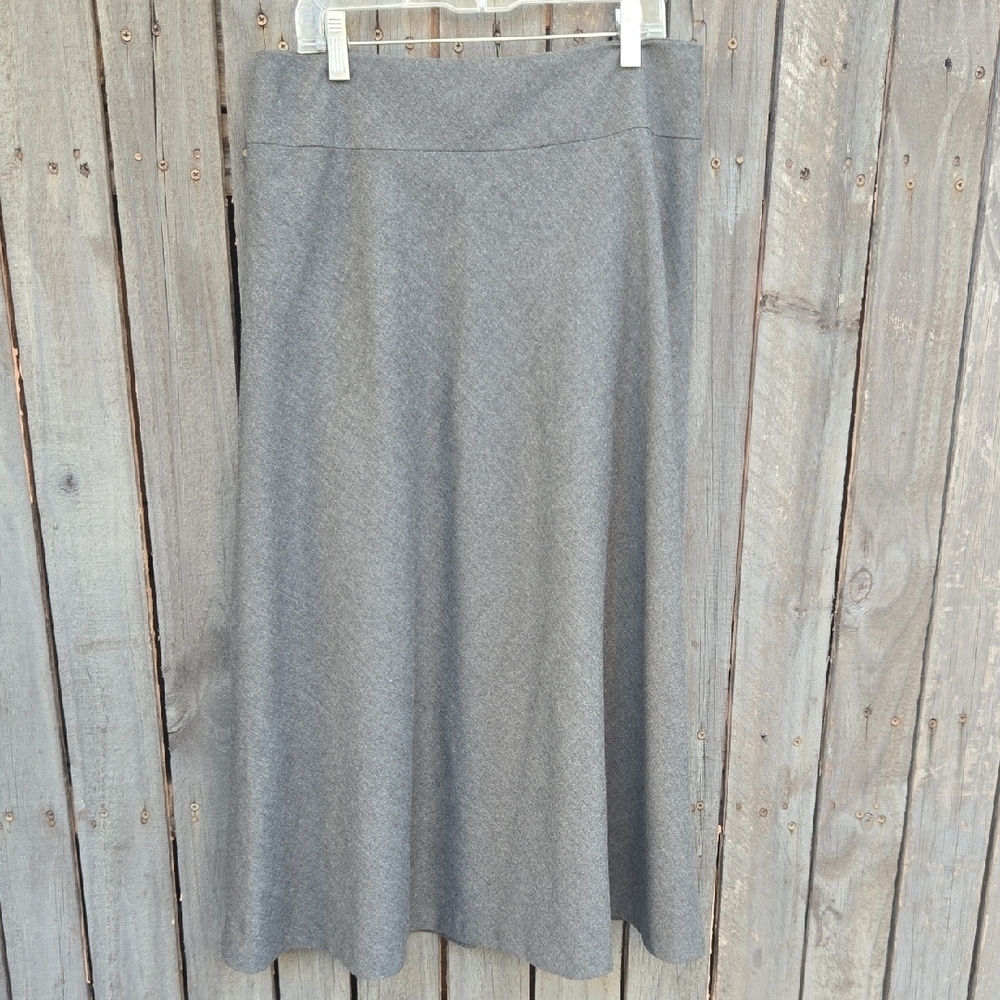 Talbots women  blend 2- piece suits Classic Gray skirt  A-line - Picture 9 of 14